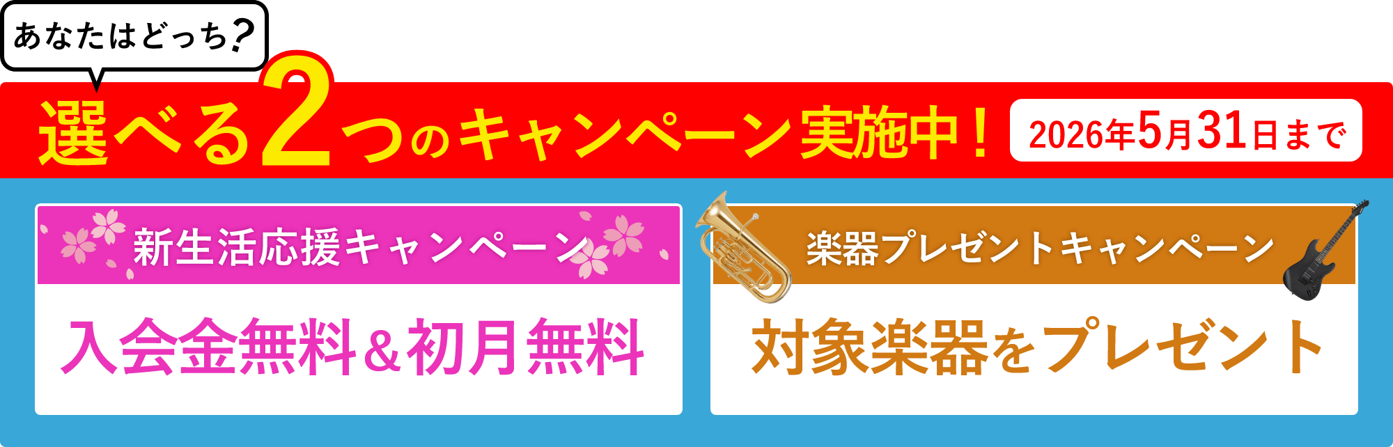 オープン記念キャンペーン実施中